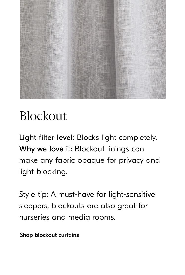 blockout curtains